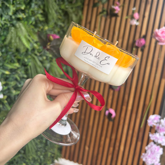 Lumanare parfumata artizanala | Frezie Dordeea