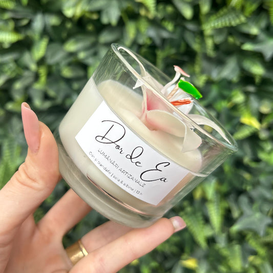 Lumanare parfumata artizanala | Crin