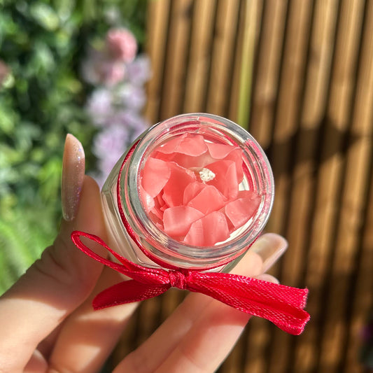 Lumanare parfumata artizanala | Mini Bujor